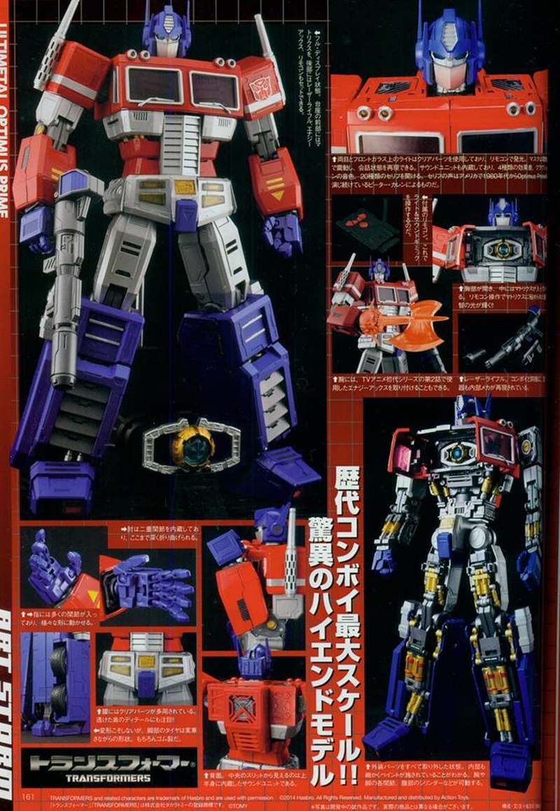 More Images Action Toys Ultimetal Series Optimus Prime Talking 